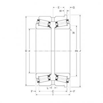 Gamet 283210/283317XH Rodamientos De Rodillos Cónicos